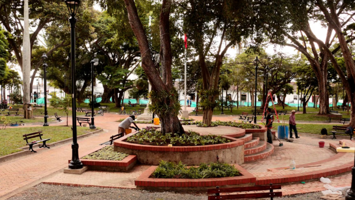 Anuncian intervención integral para embellecer el parque José María Cabal en Buga