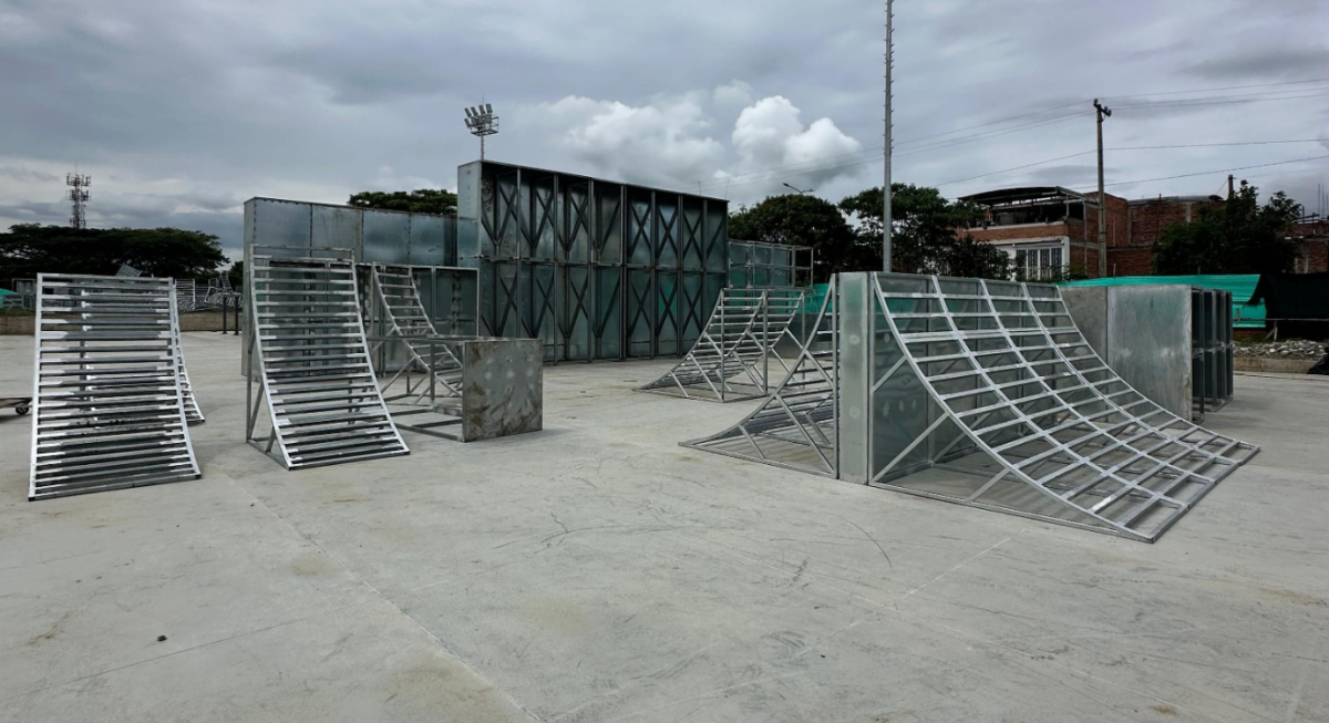 Pista de BMX Freestyle se proyecta como uno de los mas importantes del país