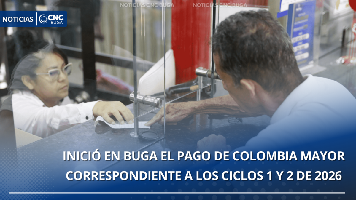 Inició en Buga el pago de Colombia Mayor correspondiente a los ciclos 1 y 2 de 2026