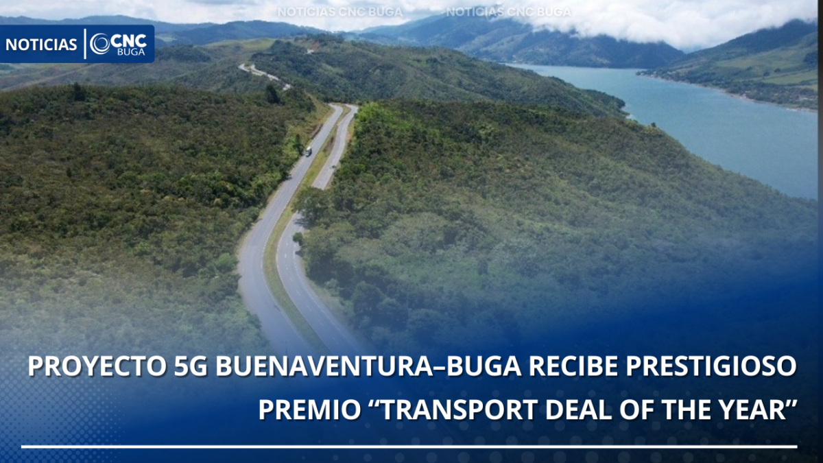 Proyecto vial 5G Buenaventura–Buga recibe prestigioso premio “Transport Deal of the Year”