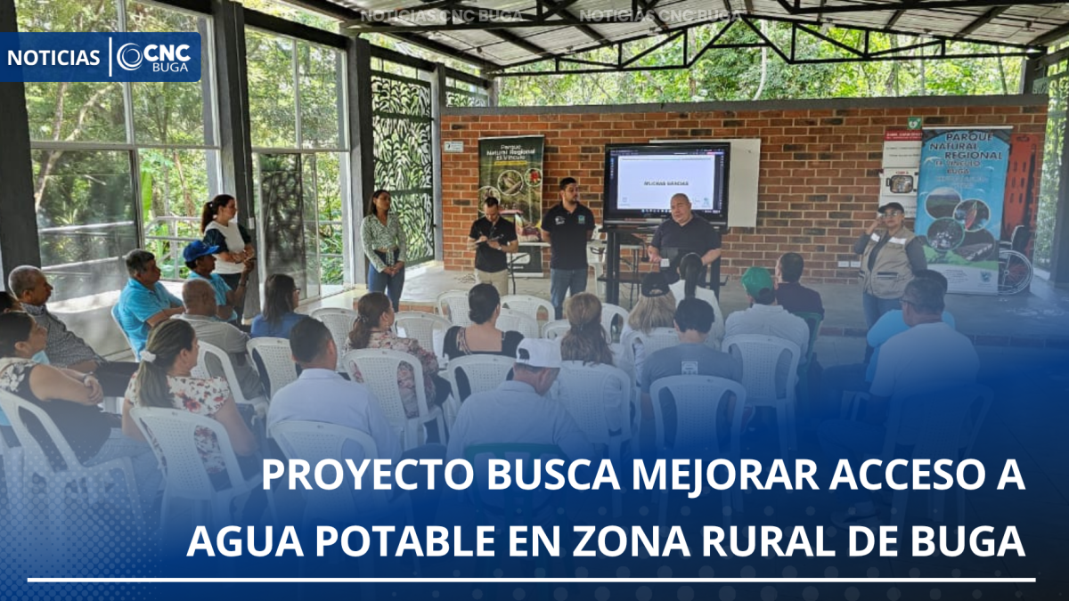 Proyecto busca mejorar acceso a agua potable en zona rural de Buga