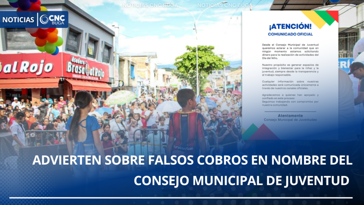 Advierten sobre falsos cobros en nombre del Consejo Municipal de Juventud